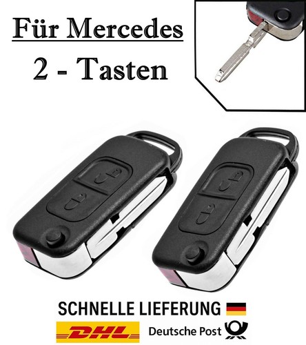 Ersatz klappschlüssel - 2x,