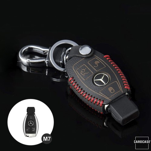 Leder hülle für mercedes - leder,