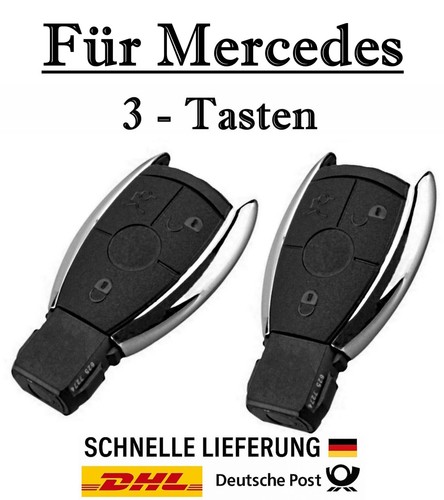 Chrom autoschlüssel - 2x,